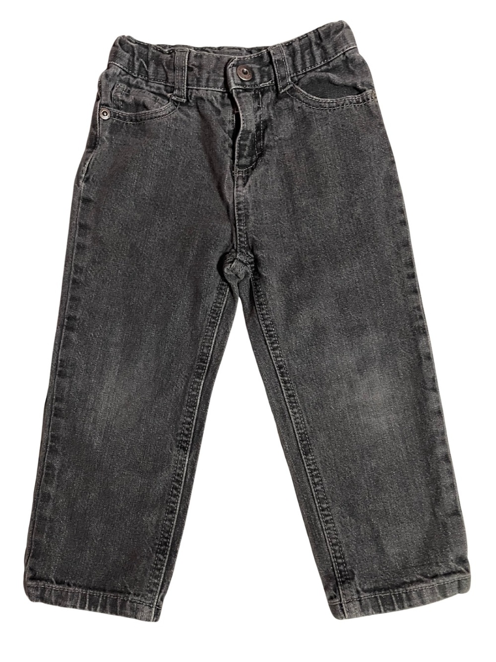 Calvin Klein Jeans Toddler Black Faded Denim Pants - Size 2